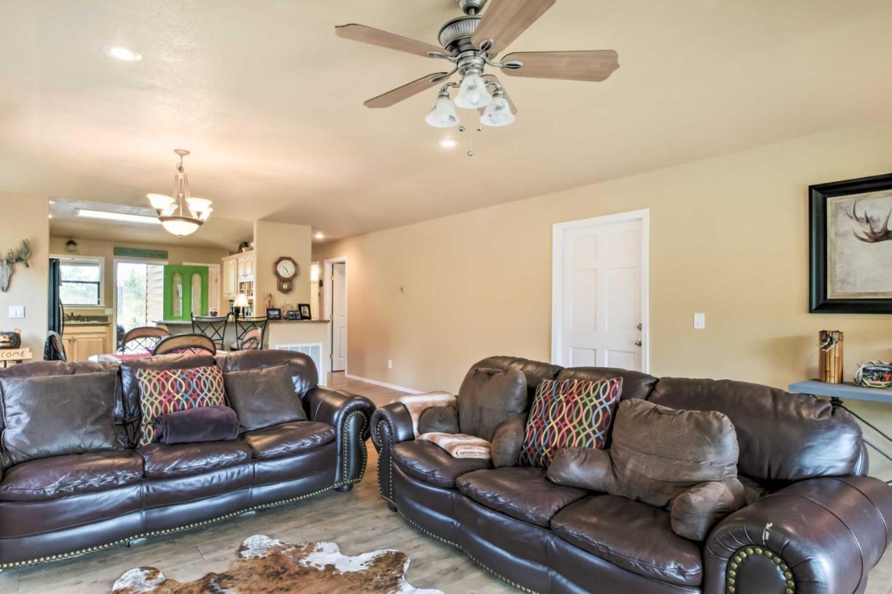 Ruidoso Home With Deck And Grill, Near Grindstone Lake Bagian luar foto