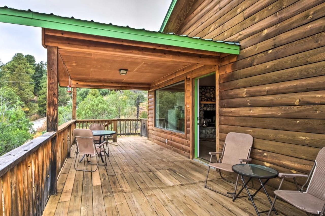 Ruidoso Home With Deck And Grill, Near Grindstone Lake Bagian luar foto